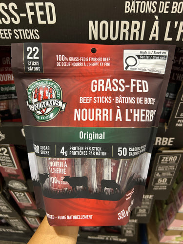 Grimm's Grass Fed Beef Sticks - 1 x 330 Grams